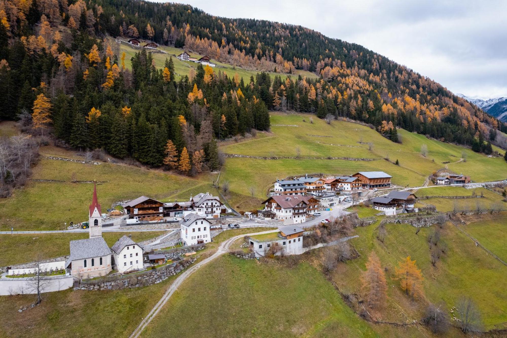 Huberhof Gais Villa Bagian luar foto