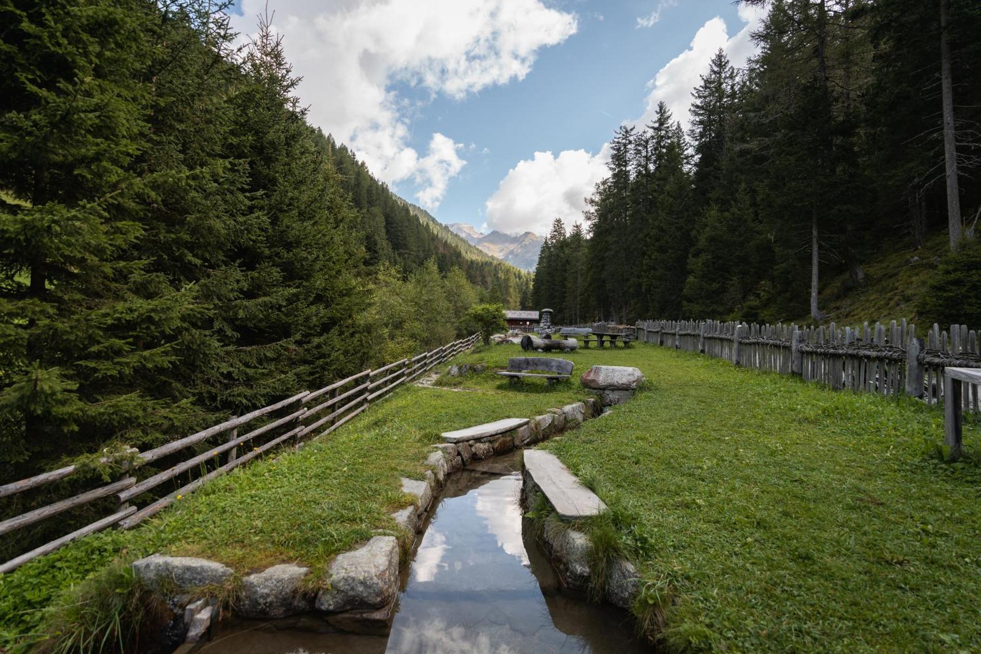 Huberhof Gais Villa Bagian luar foto